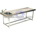 Stainless Steel Postmortem Autopsy Table